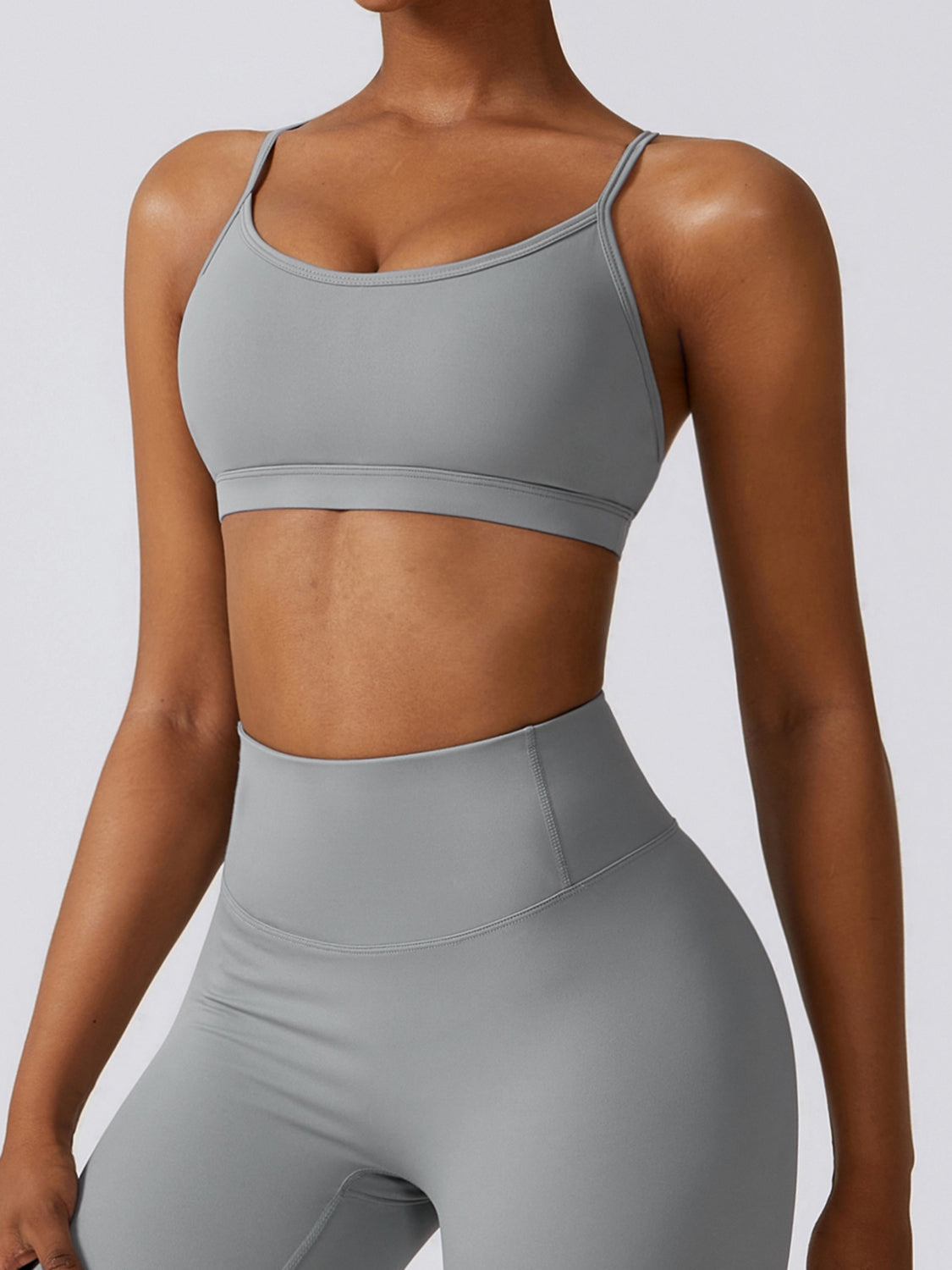 Cropped Sports Tank Top