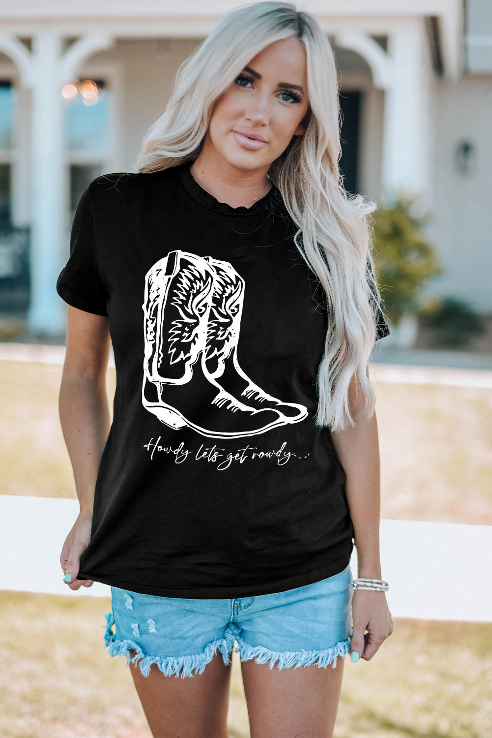 Boots Graphic Tee Shirt