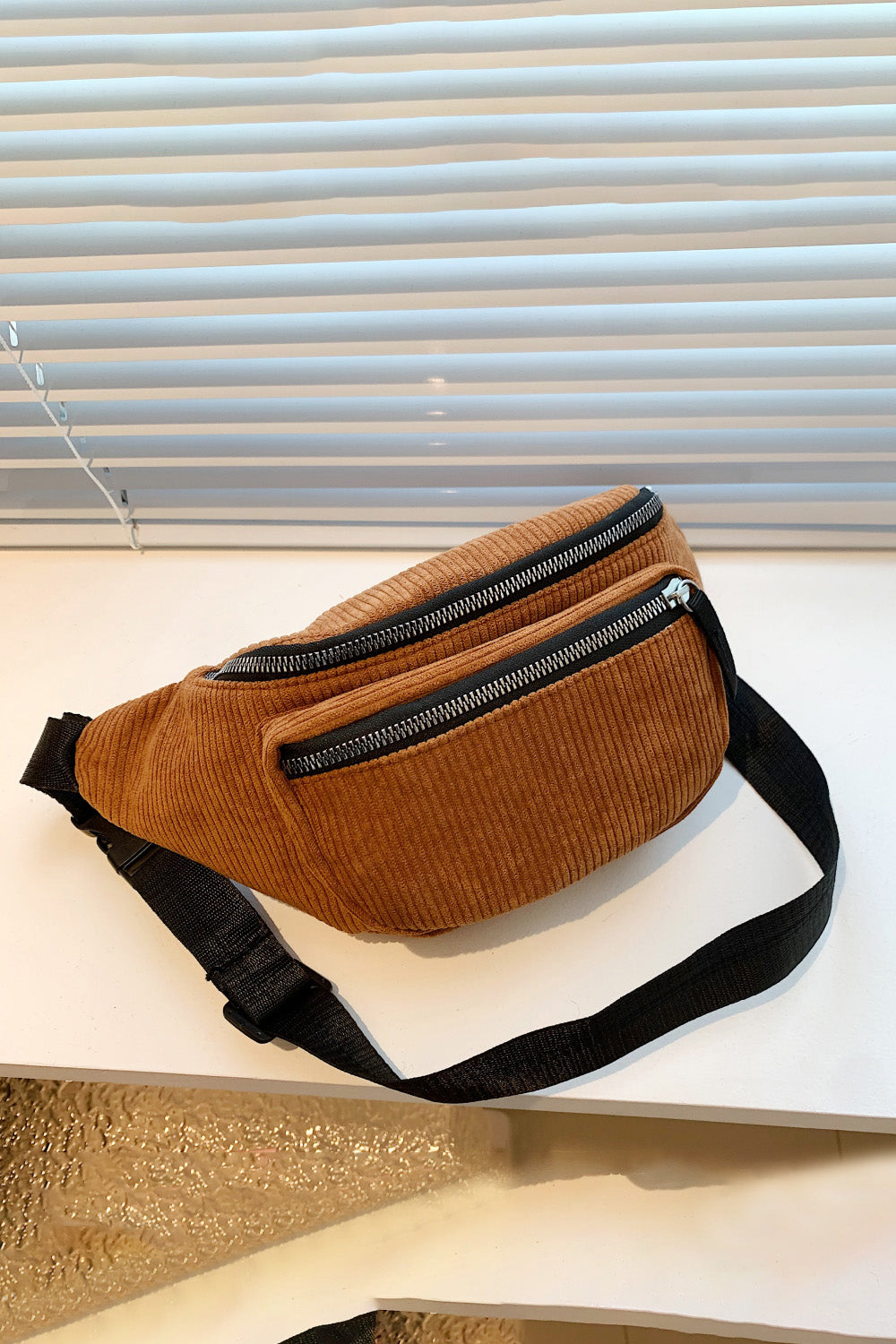 Corduroy Sling Bag