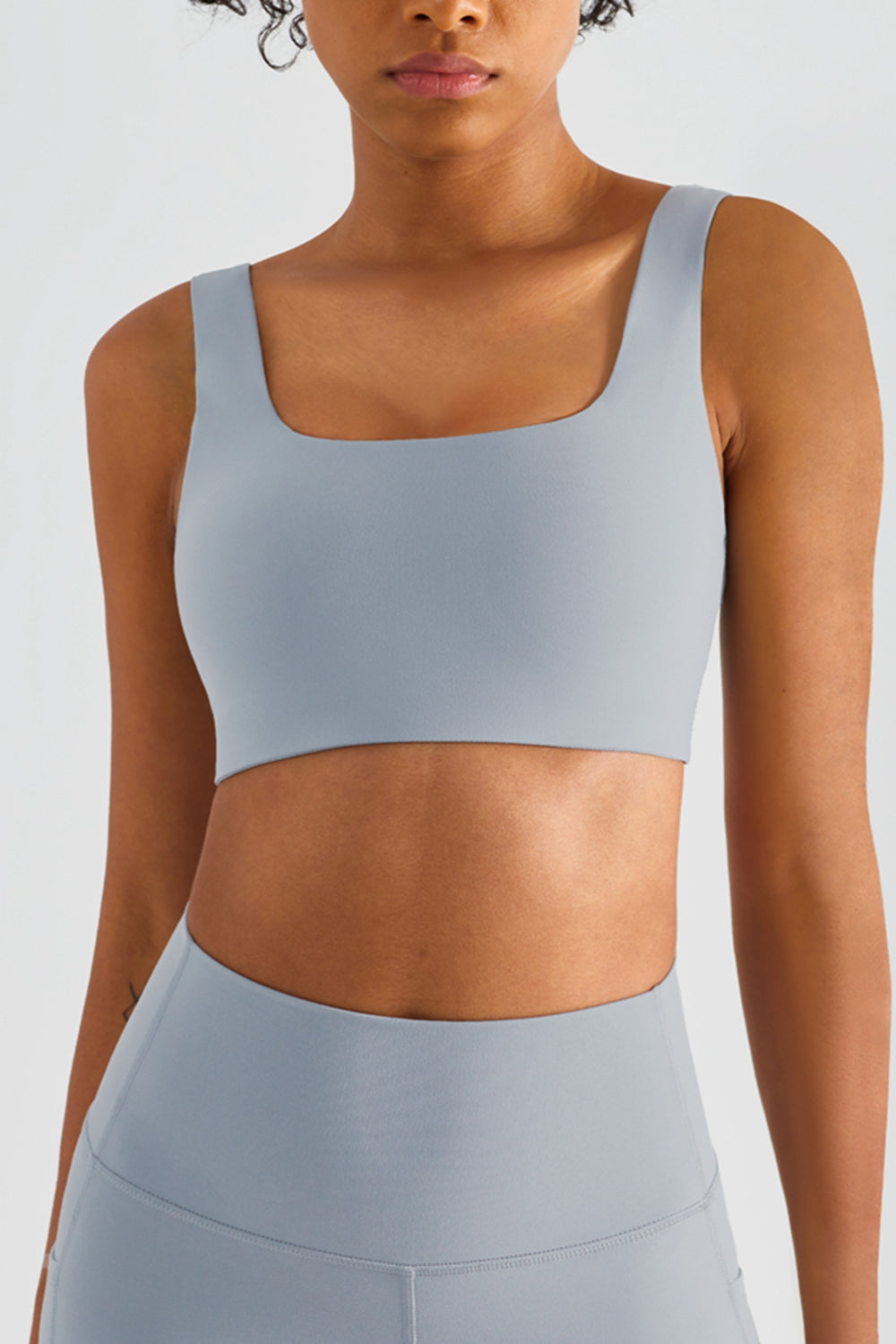 Square Neck Sports Bra