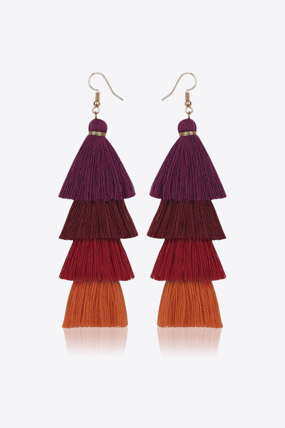 Layered Tassel Earrings