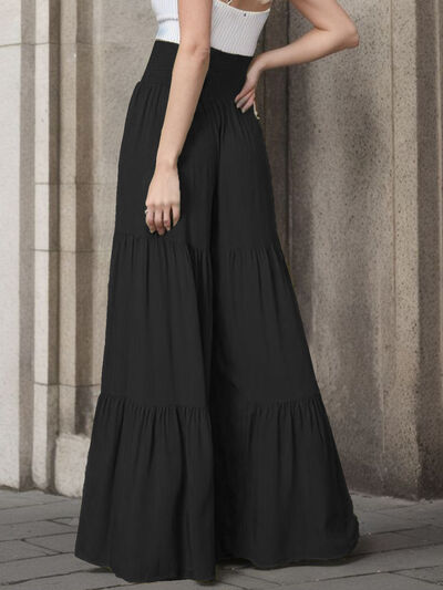 Tied Wide Leg Pants